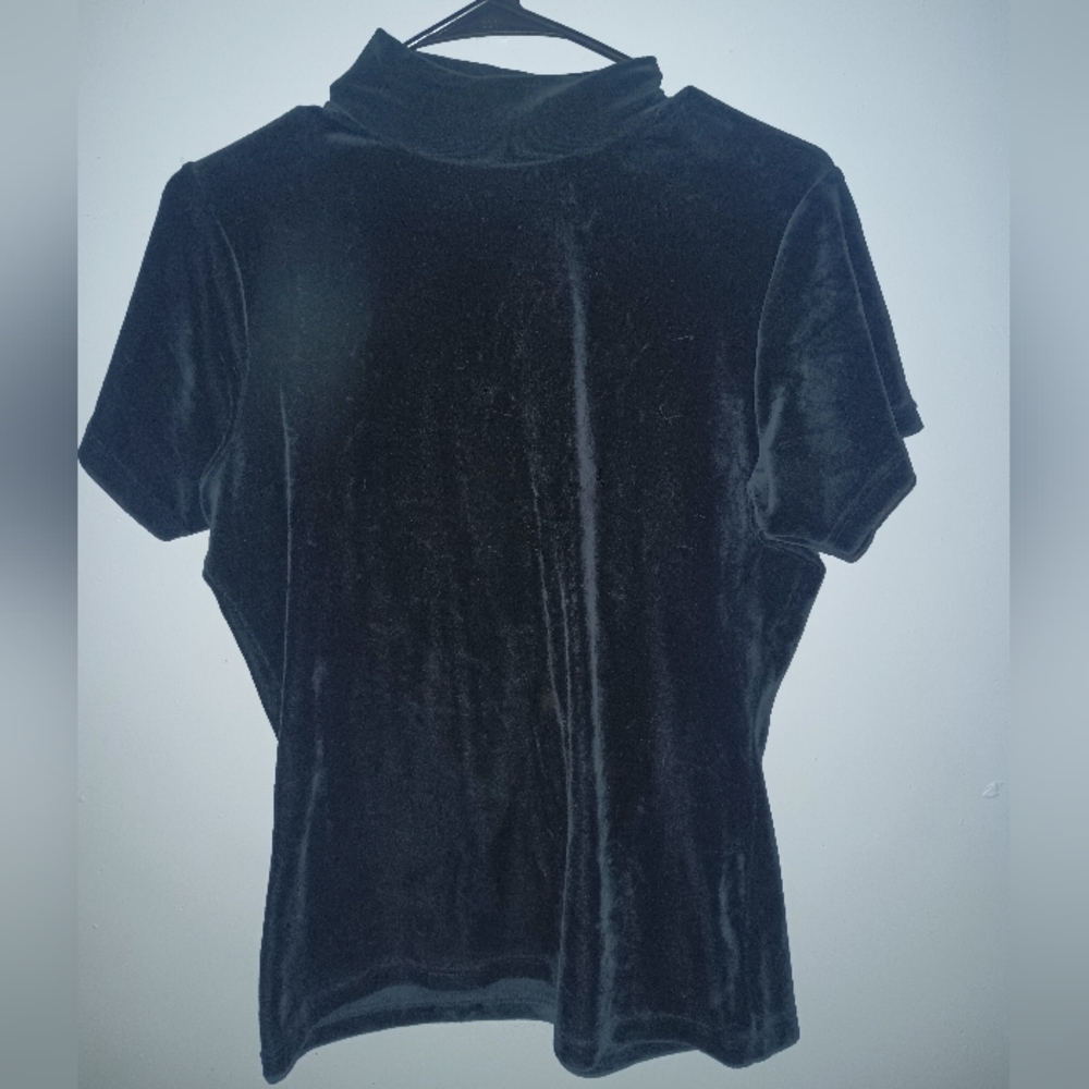 Vintage Suede Turtle Neck